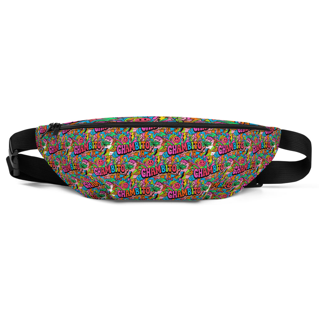 Bum bag featuring all over print logo CHAMBITO multicoloured 