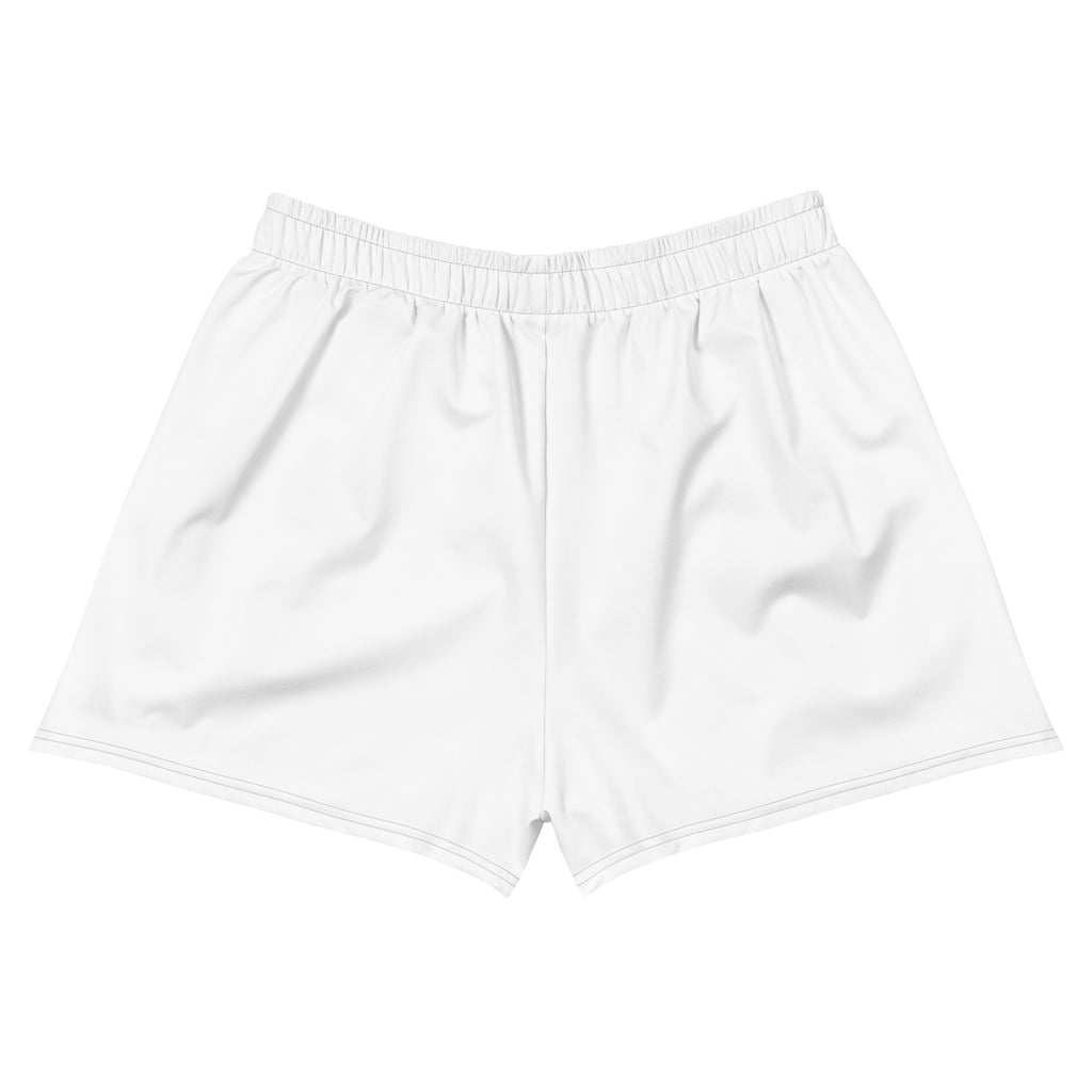 White shorts on a white background