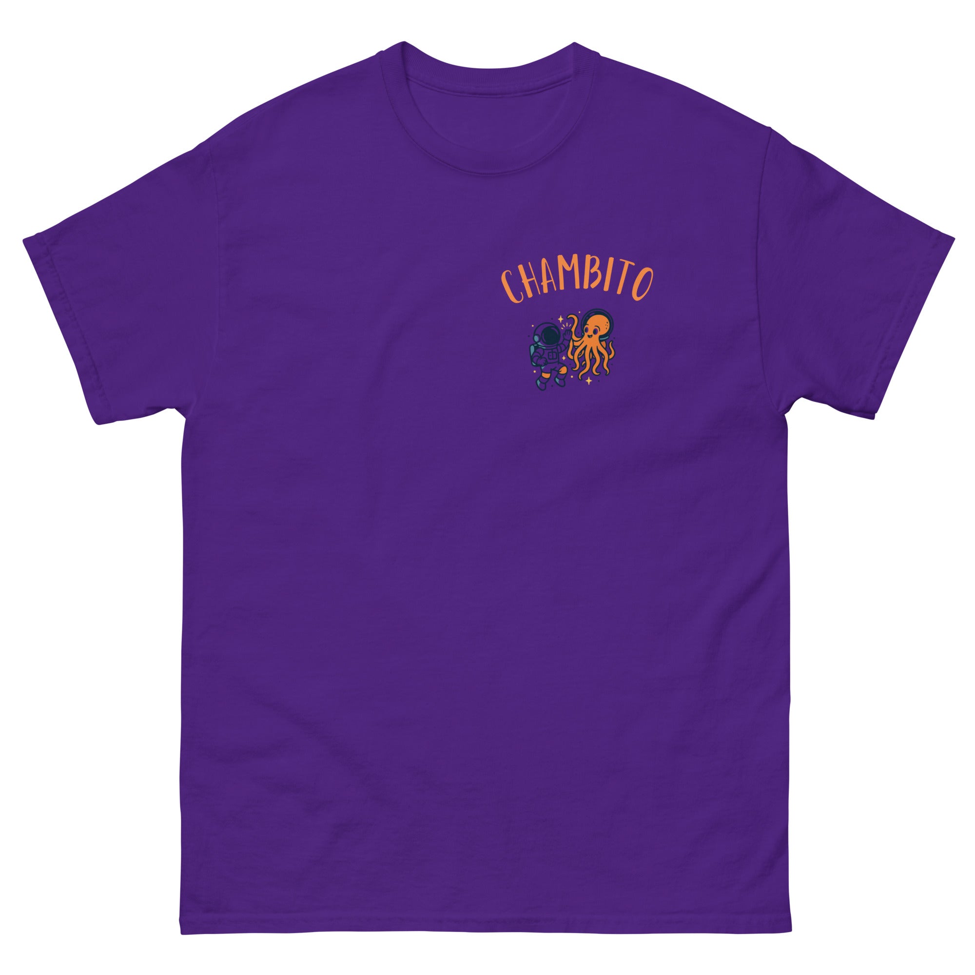 CHAMBITO Astronaut & Alien T-Shirt PURPLE 